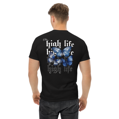 T-Shirt mit Aufdruck „High Life Butterflys“