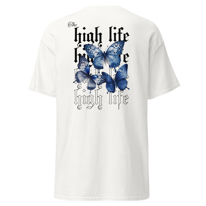 T-Shirt mit Aufdruck „High Life Butterflys“